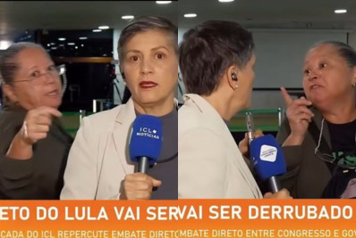 Vídeo: Repórter é interrompida ao vivo no Congresso e rebate acusação de fake news 