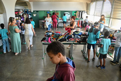 ‘Brechopping’ estimula a sustentabilidade no Ciep Ada Bogato