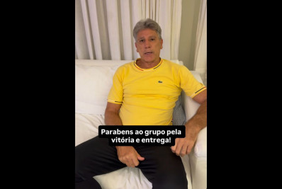 Suspenso, Renato Gaúcho exalta vitória do Vasco: 'Grande partida'