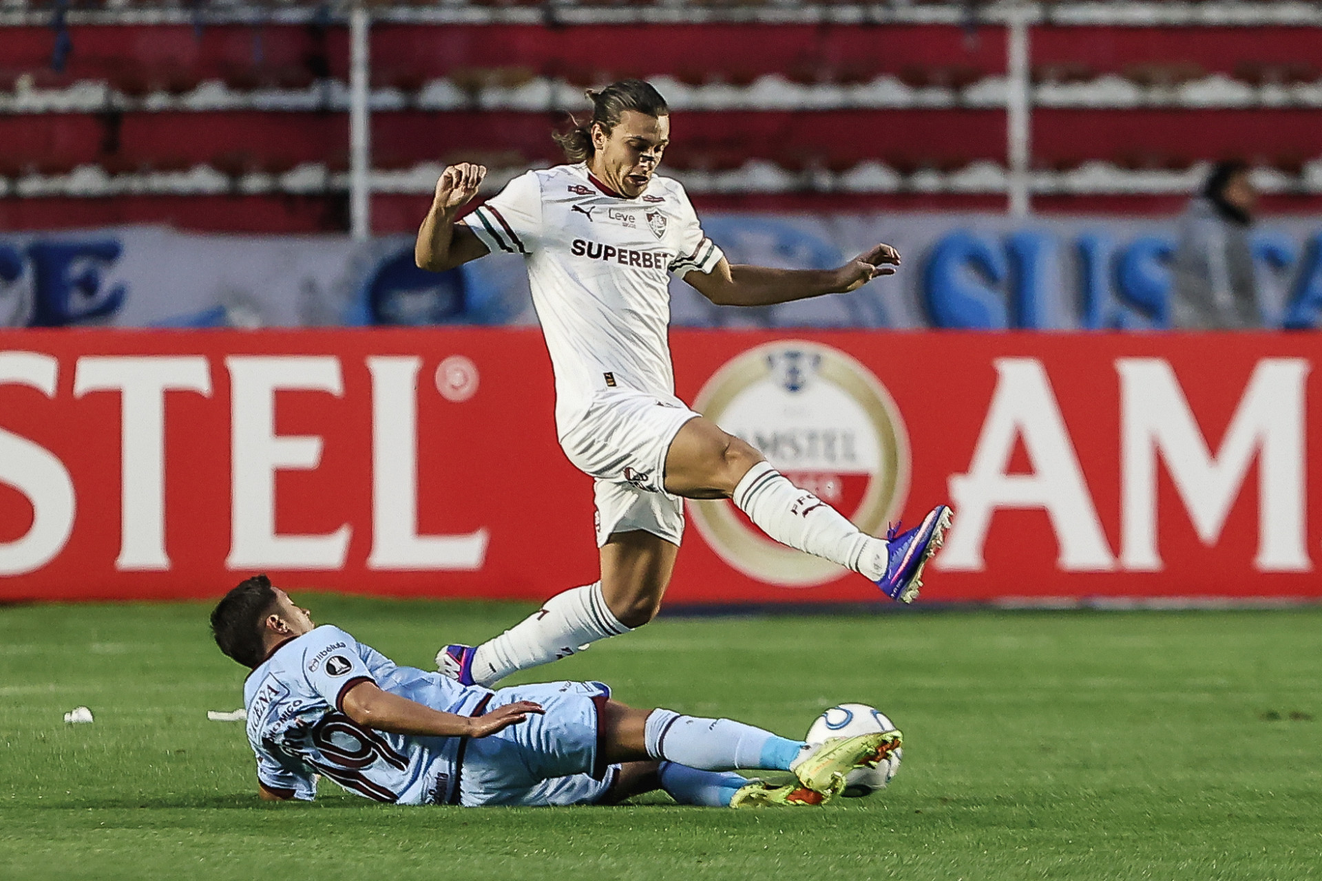 Canobbio teve dificuldades na altitude de La Paz - Lucas Mer&ccedil;on/Fluminense