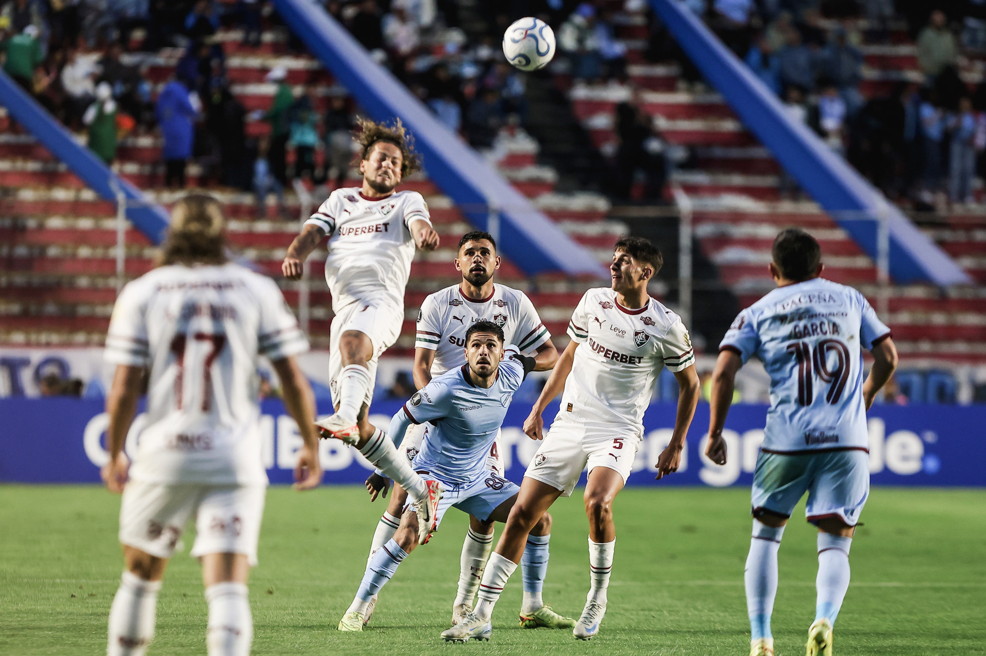 Fluminense perdeu para o Bol&iacute;var na altitude de La Paz - Lucas Mer&ccedil;on/Fluminense