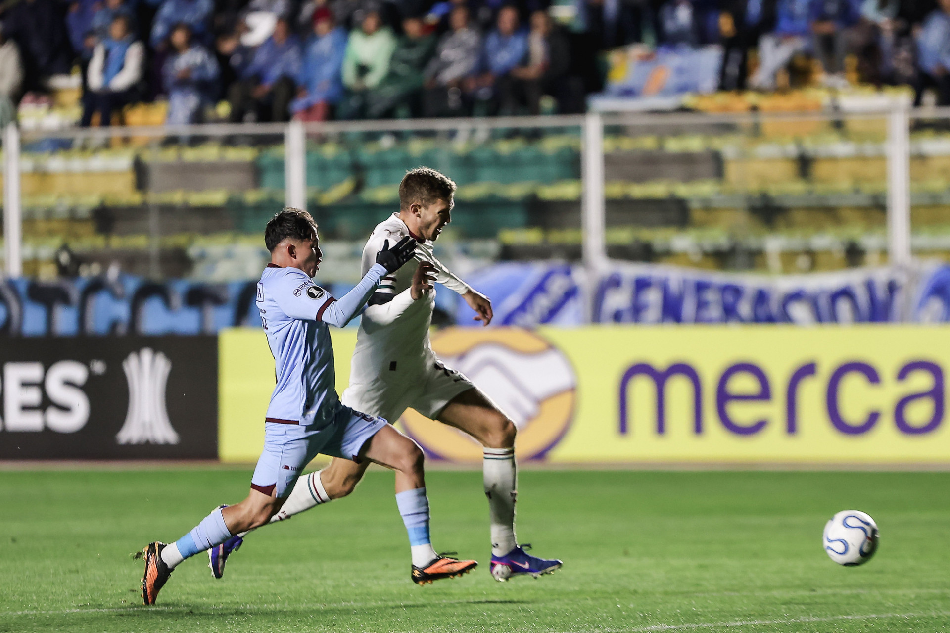 Castillo teve dificuldades na altitude de La Paz - Lucas Merçon