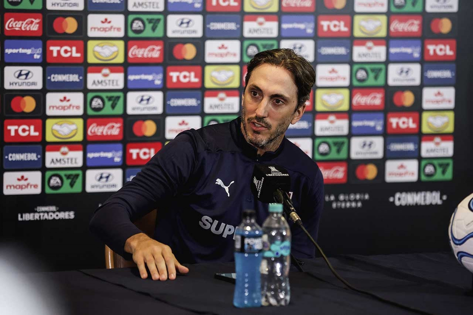 Zubeld&iacute;a, ap&oacute;s a derrota: “N&atilde;o se preocupem: vamos nos classificar na Libertadores”