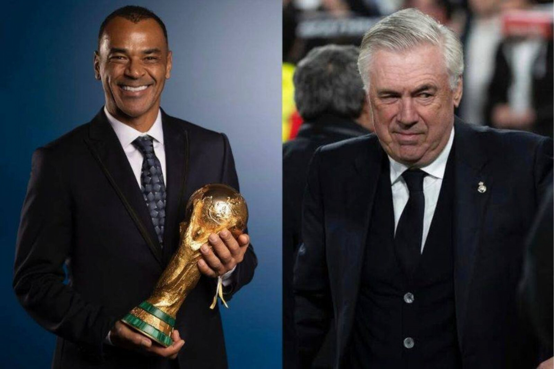 Carlo Ancelotti e Cafu serão homenageados pela Alerj