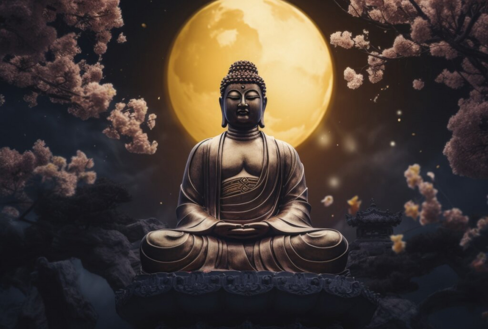 Lua de Wesak 2026 acontece amanh&atilde; (1&ordm; de maio) e &eacute; considerada a lua cheia mais poderosa do ano