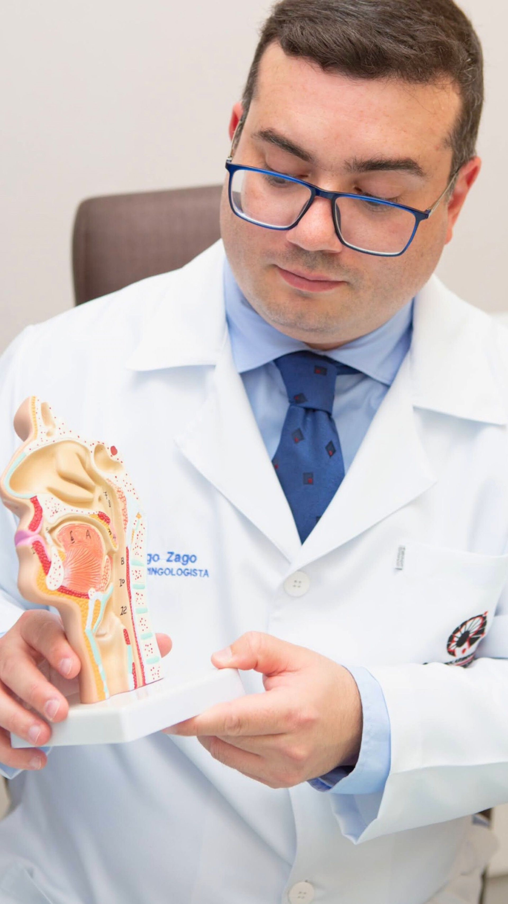 O médico Thiago Zago diz que o excesso de ruído prejudica a audição - Divulgação