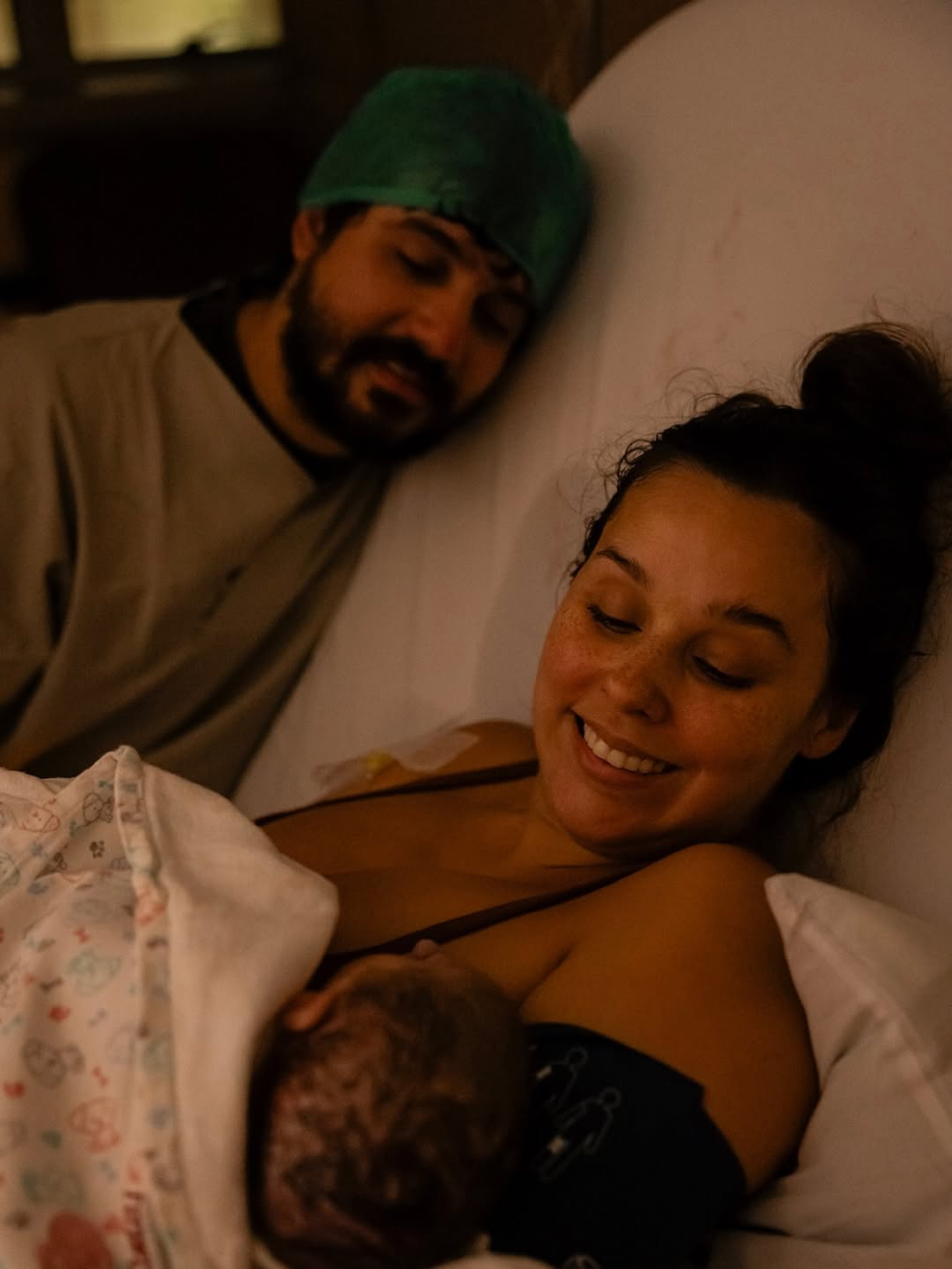 Thati Lopes anunciou nascimento da filha com George Sauma - Reprodução/Instagram 
