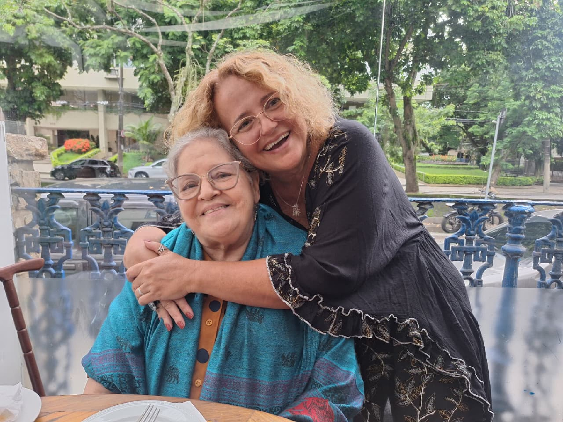 Waleria admite que fica cansada, mas gosta de cuidar de sua m&atilde;e, Luci - Arquivo pessoal