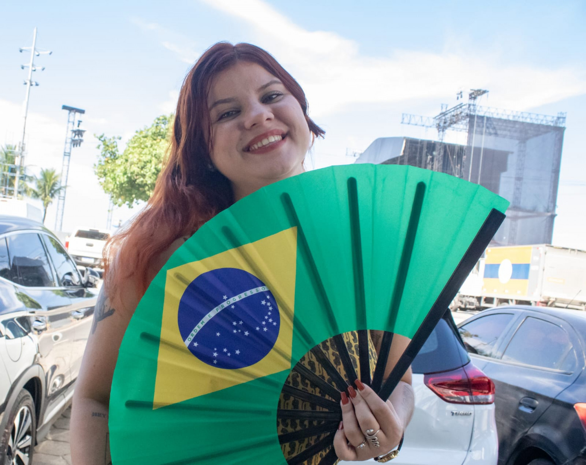 Chakyra de Andrade dos Santos tem o nome inspirado na cantora Shakira - Erica Martin / Agência O DIA