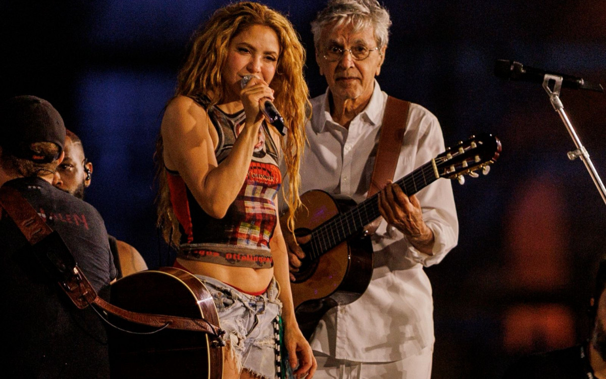 Shakira e Caetano Veloso