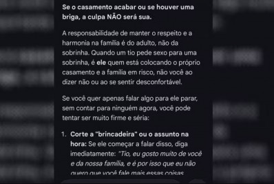 Família descobre abuso sexual após pergunta de menina a aplicativo de IA
