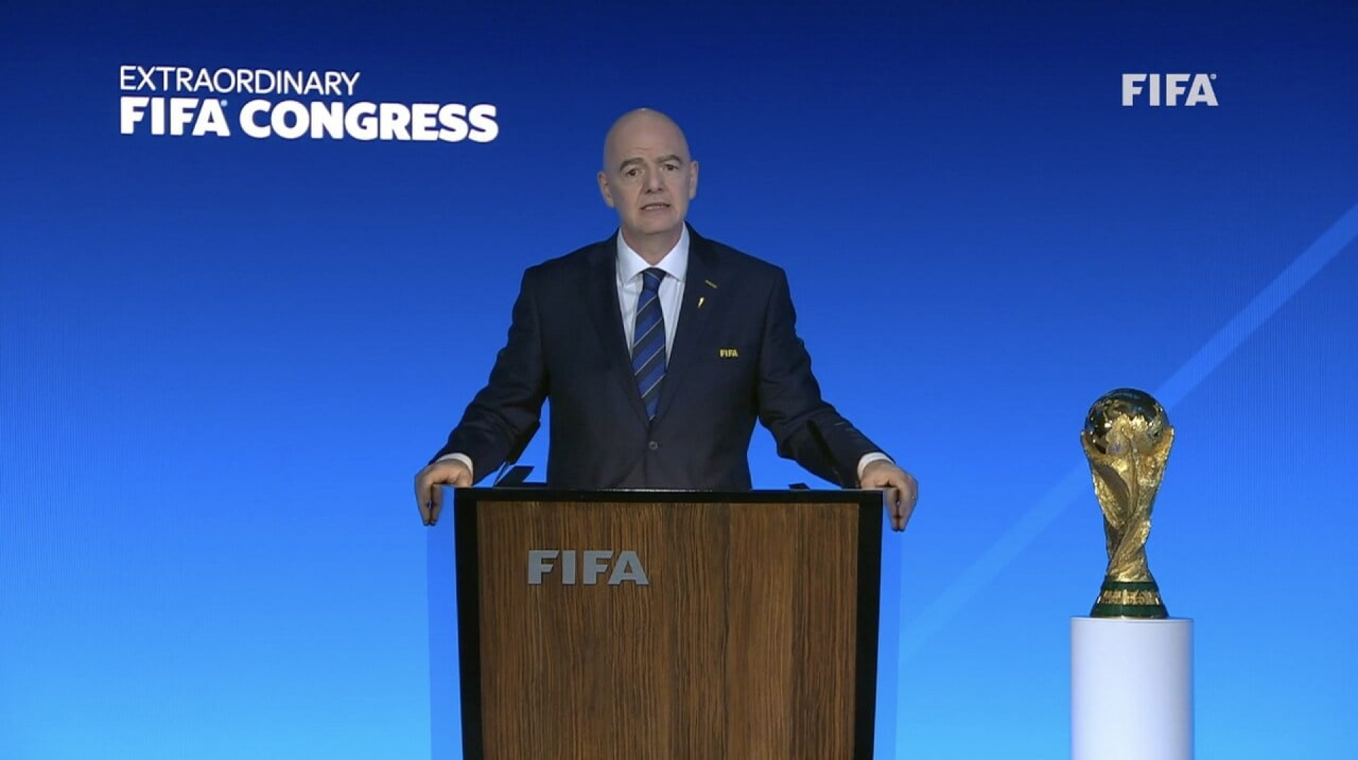 Presidente da Fifa volta a garantir presen&ccedil;a do Ir&atilde; na Copa do Mundo de 2026