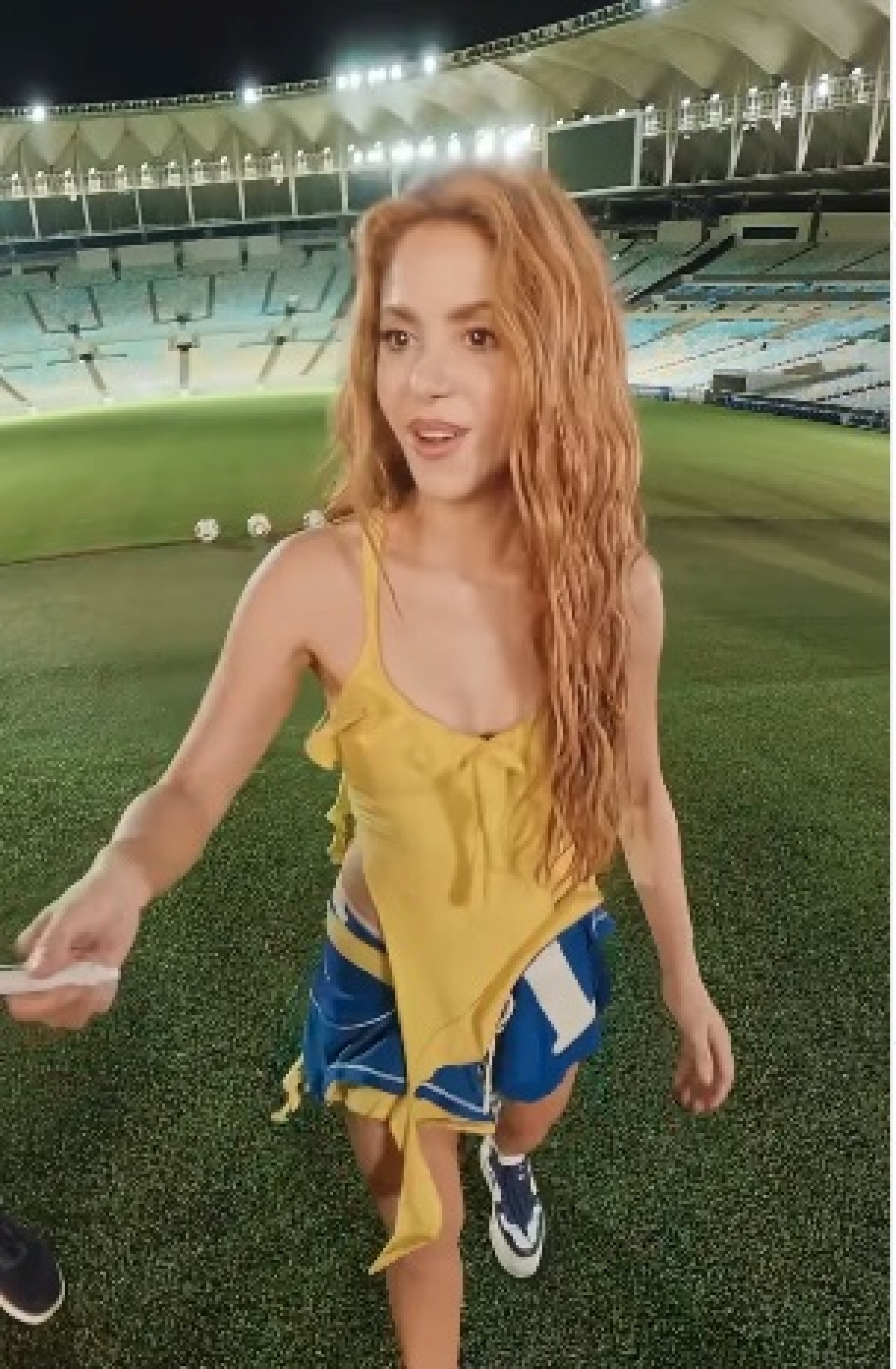  Shakira visita o Maracanã