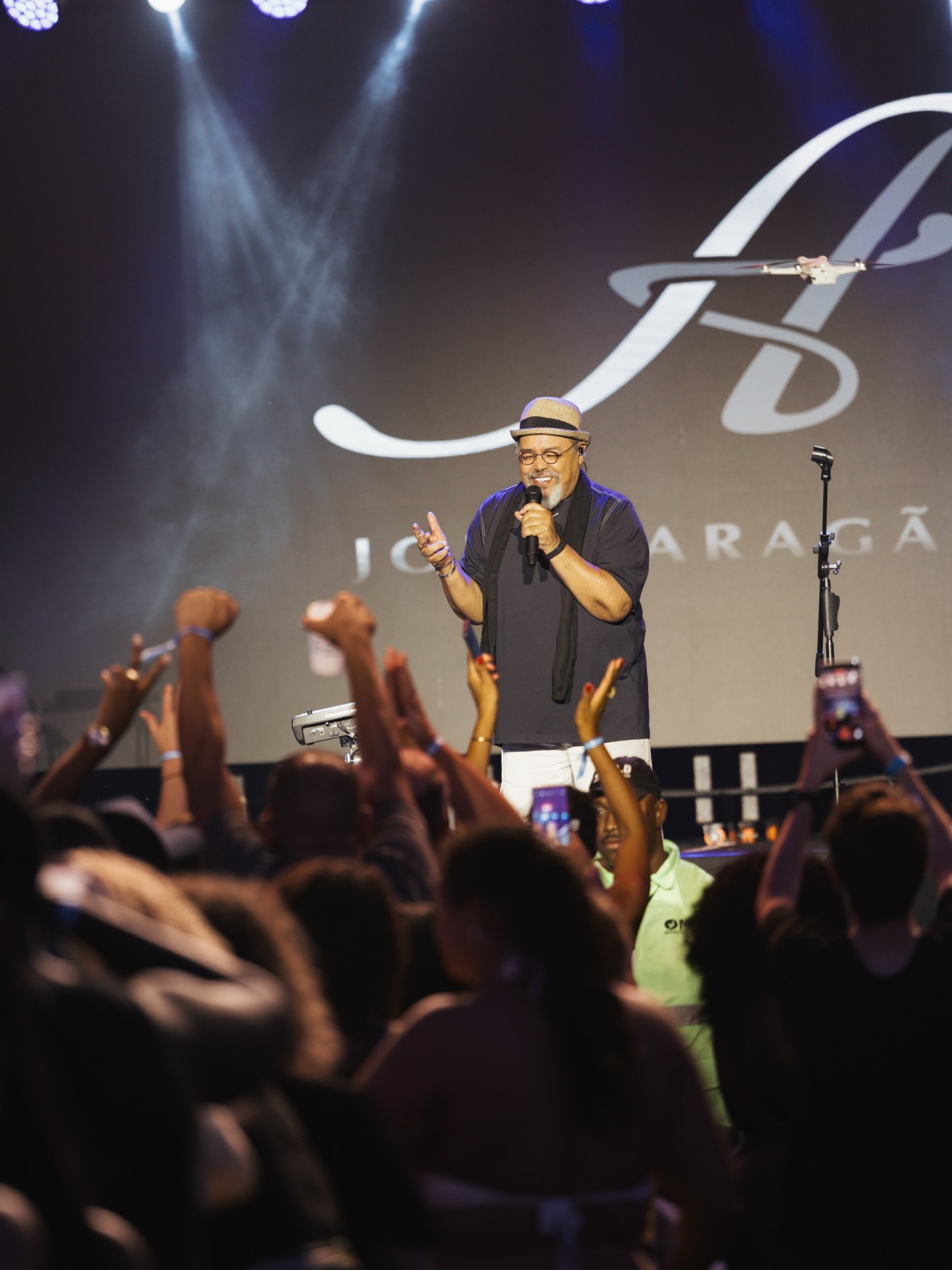 Jorge Aragão anima a tradicional Festa do Trabalhador