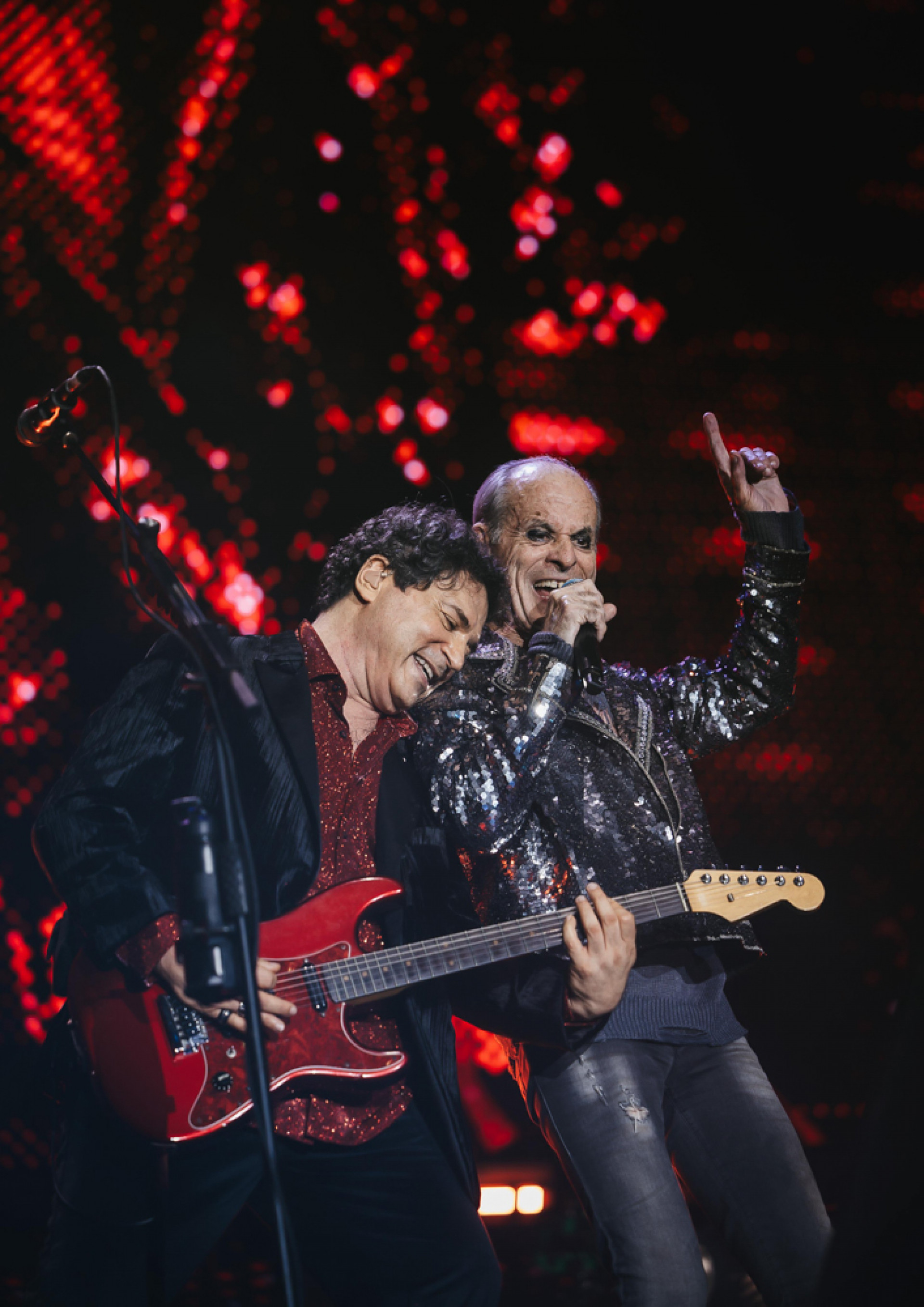 Ney Matogrosso faz participação no show do Barão Vermelho - Guilherme Silva / Brazil News
