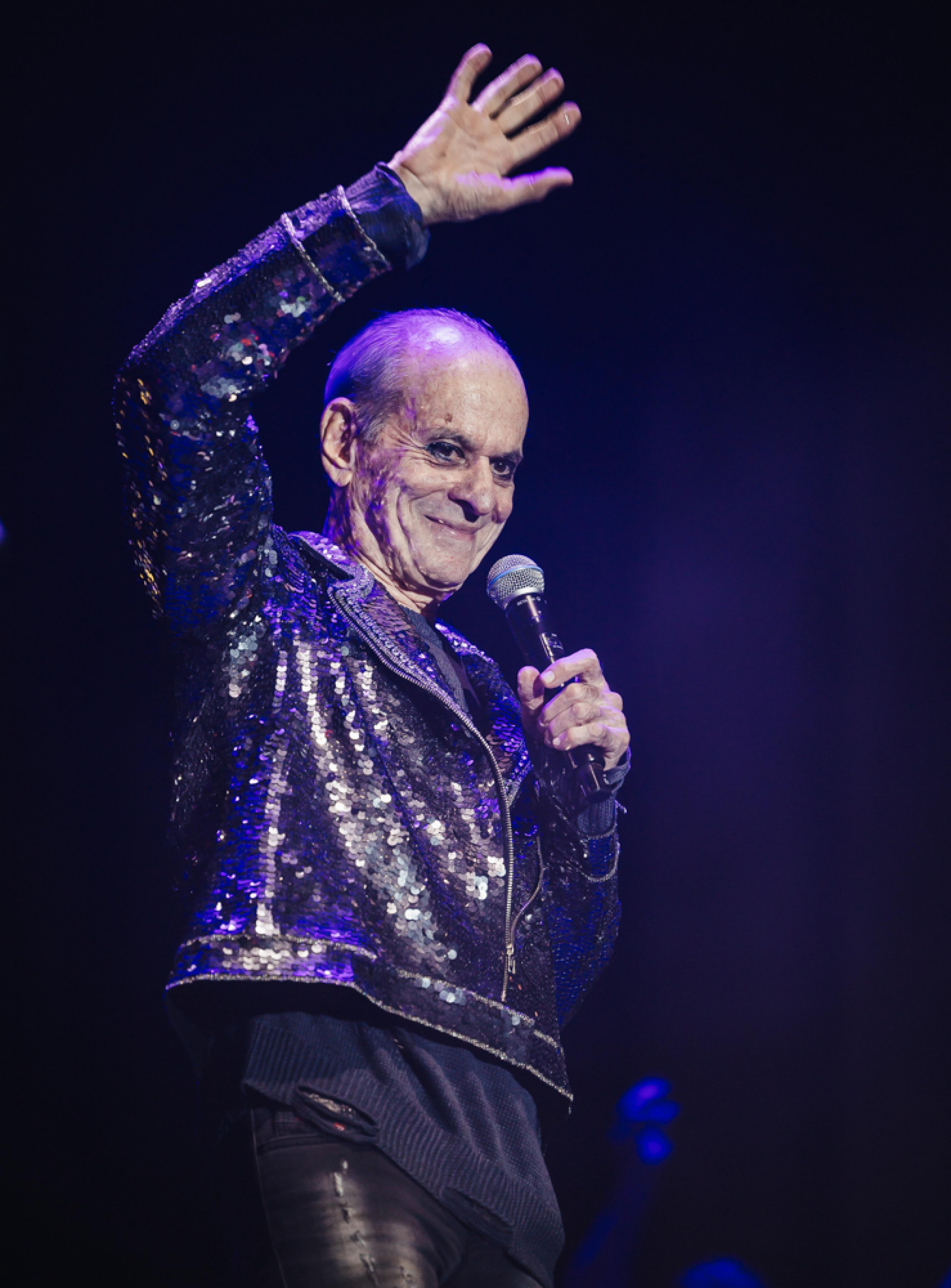 Ney Matogrosso faz participação no show do Barão Vermelho - Guilherme Silva / Brazil News