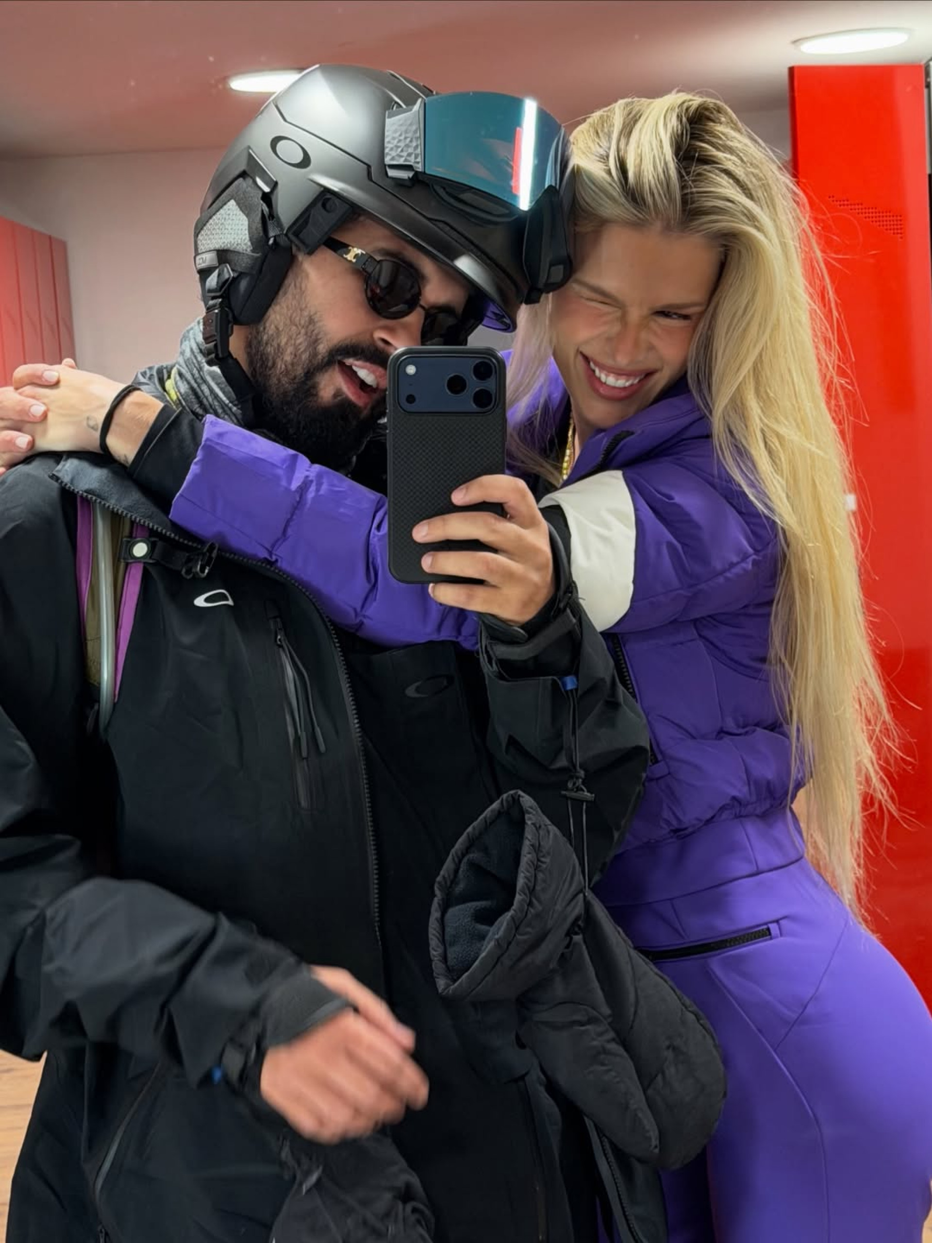 Yasmin Brunet surgiu em clique inédito com o namorado, Ronald Lopes - Reprodução/Instagram 