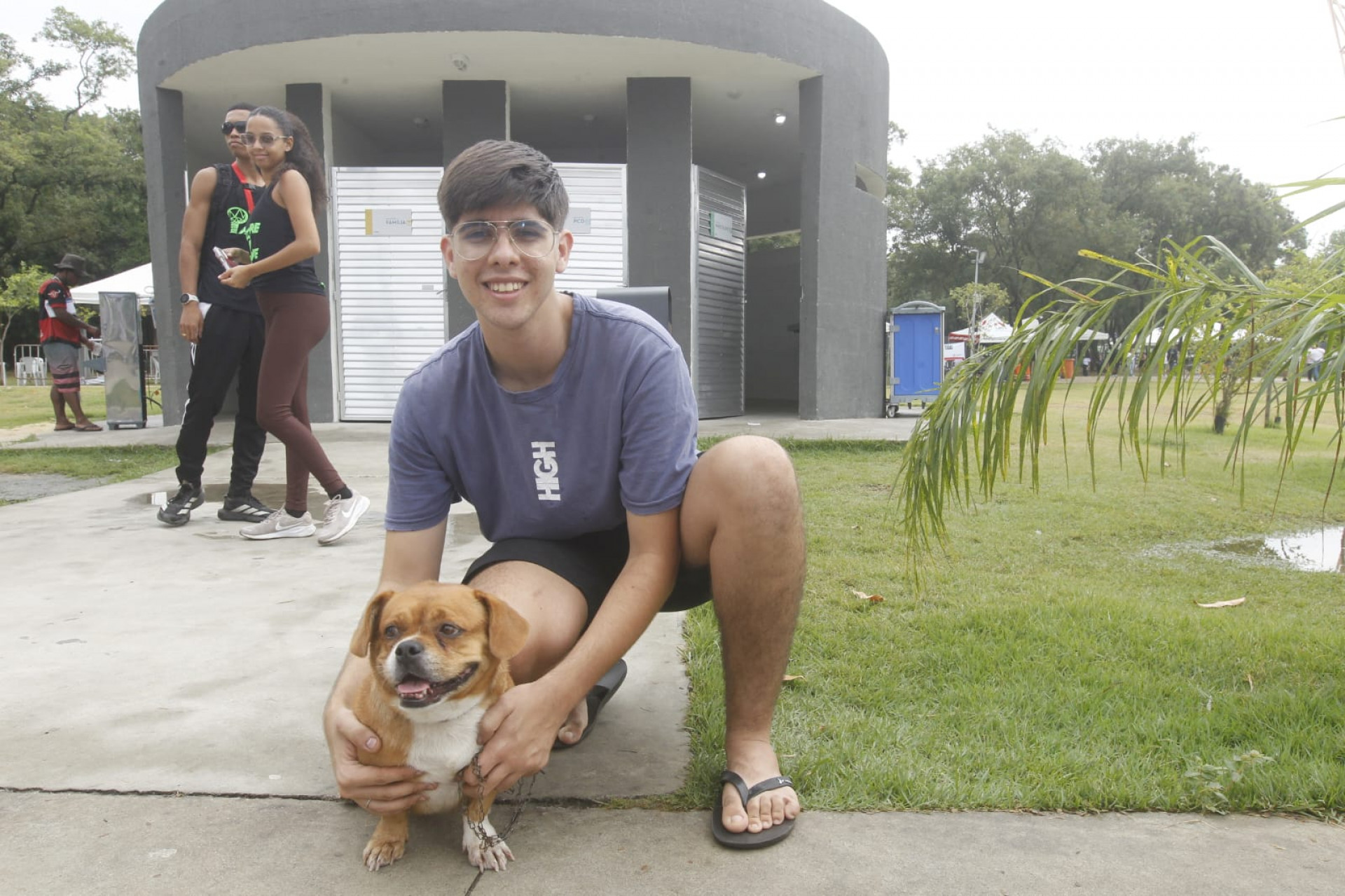 Prefeitura do Rio também ofereceu a microchipagem de pets - Reginaldo Pimenta / Agência O Dia