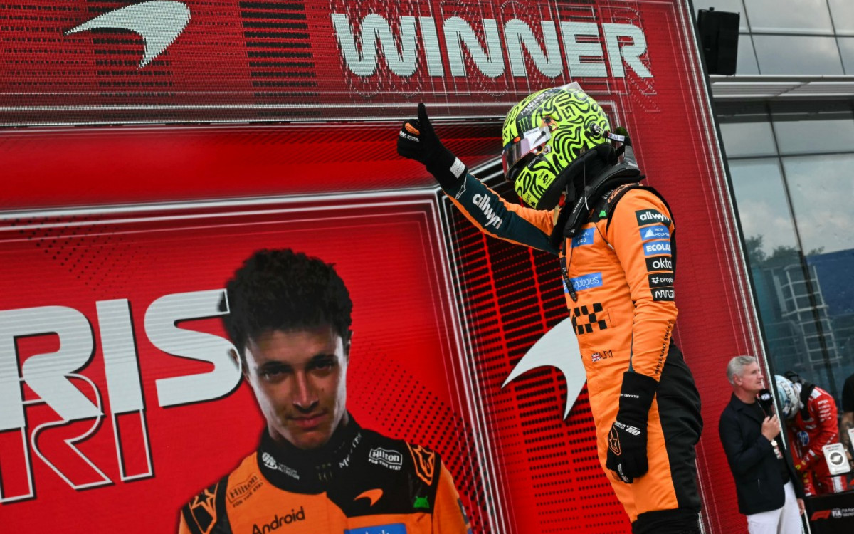 Lando Norris venceu a corrida sprint do GP de Miami