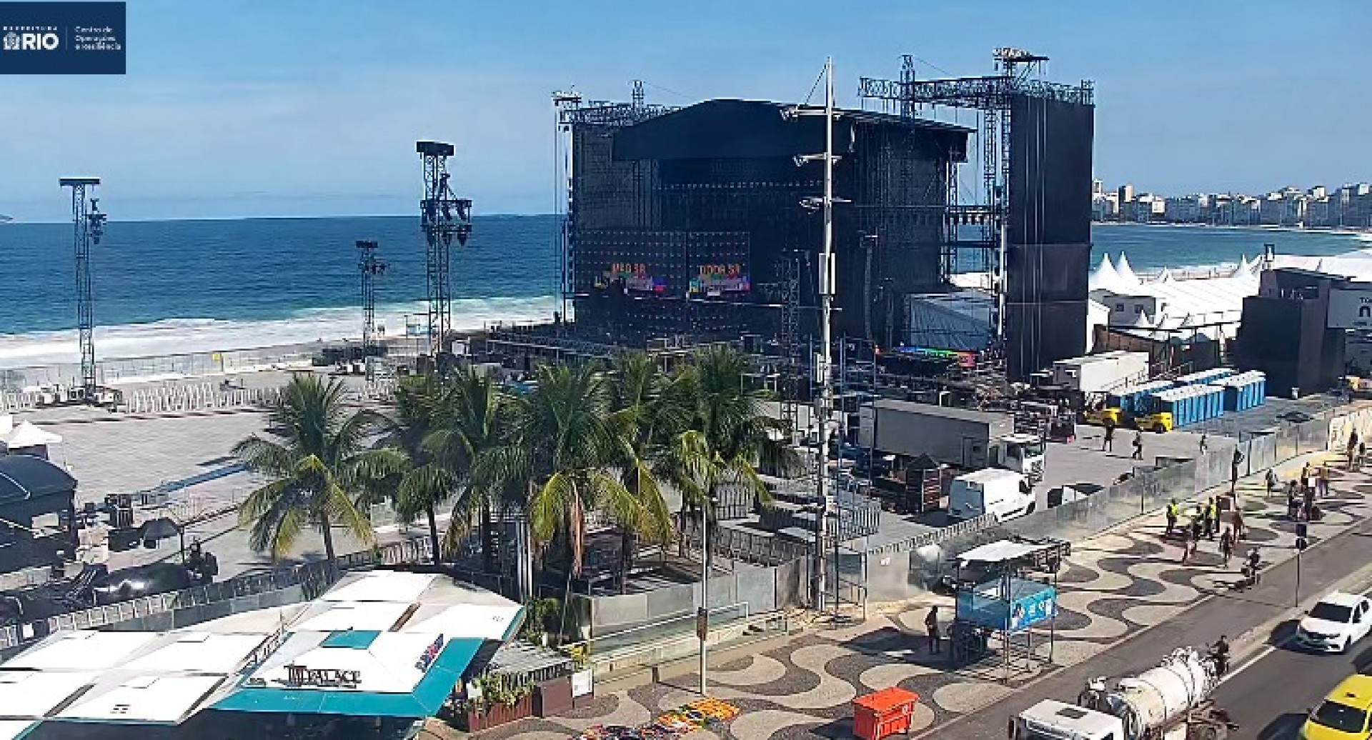 Saiba o esquema de policiamento, transporte e serviços para show de Shakira em Copacabana