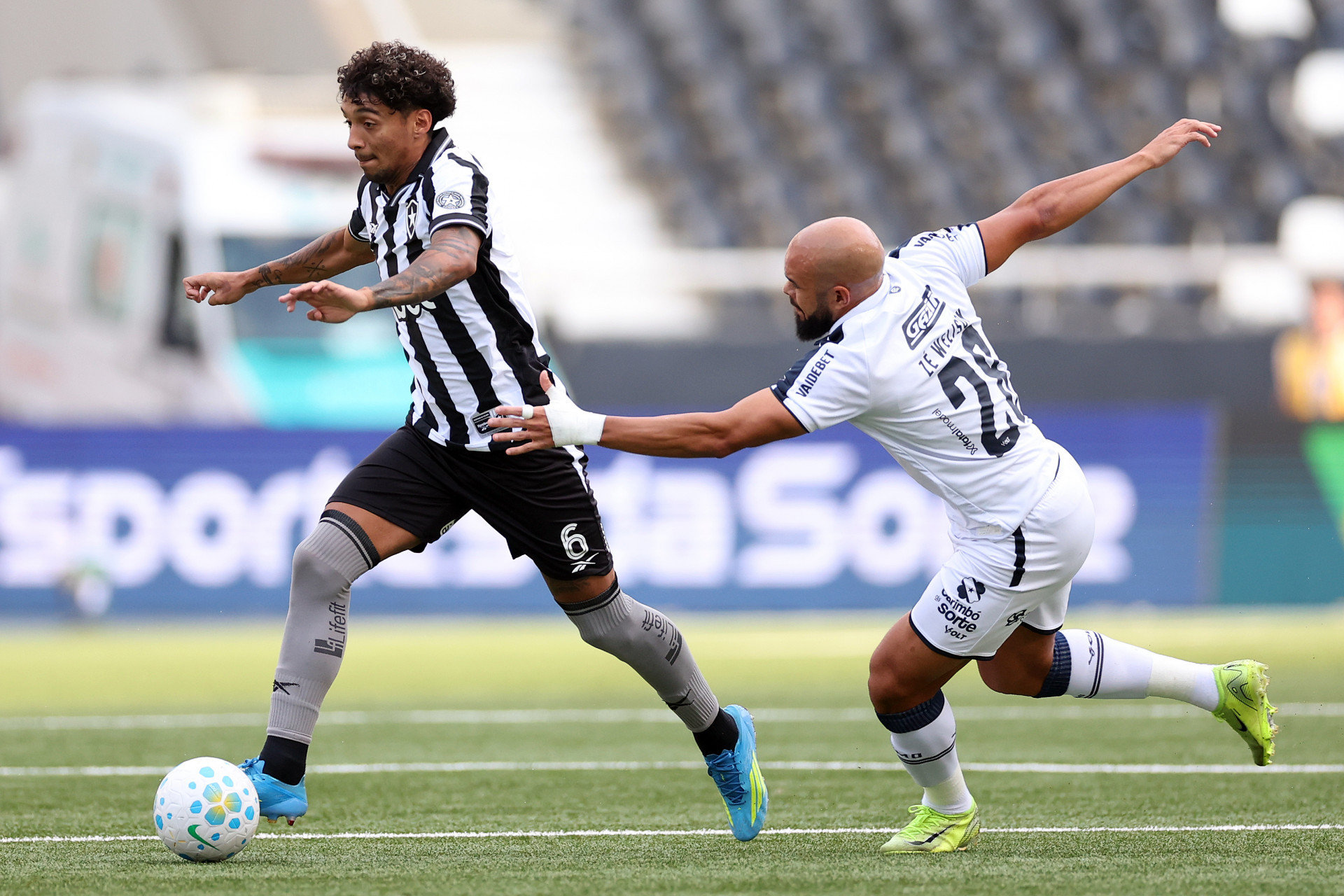 Botafogo enfrentou o Remo, neste s&aacute;bado (2), no Nilton Santos, pelo Brasileir&atilde;o - V&iacute;tor Silva/Botafogo