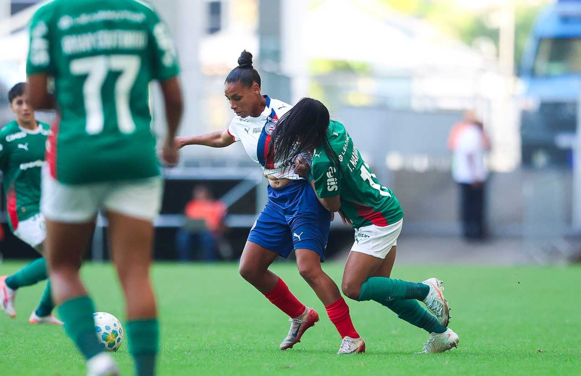 Bahia e Palmeiras fazem jogo morno e n&atilde;o saem do empate no Brasileiro Feminino