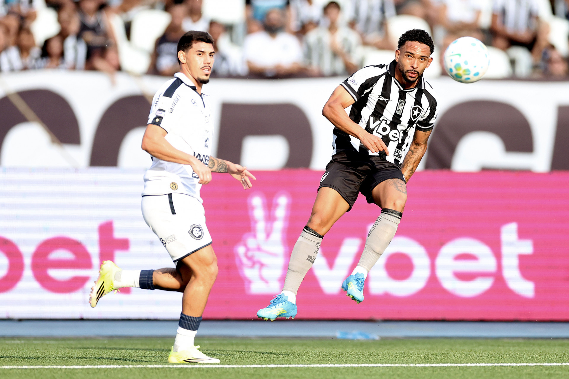 Botafogo enfrentou o Remo, neste s&aacute;bado (2), no Nilton Santos, pelo Brasileir&atilde;o - V&iacute;tor Silva/Botafogo