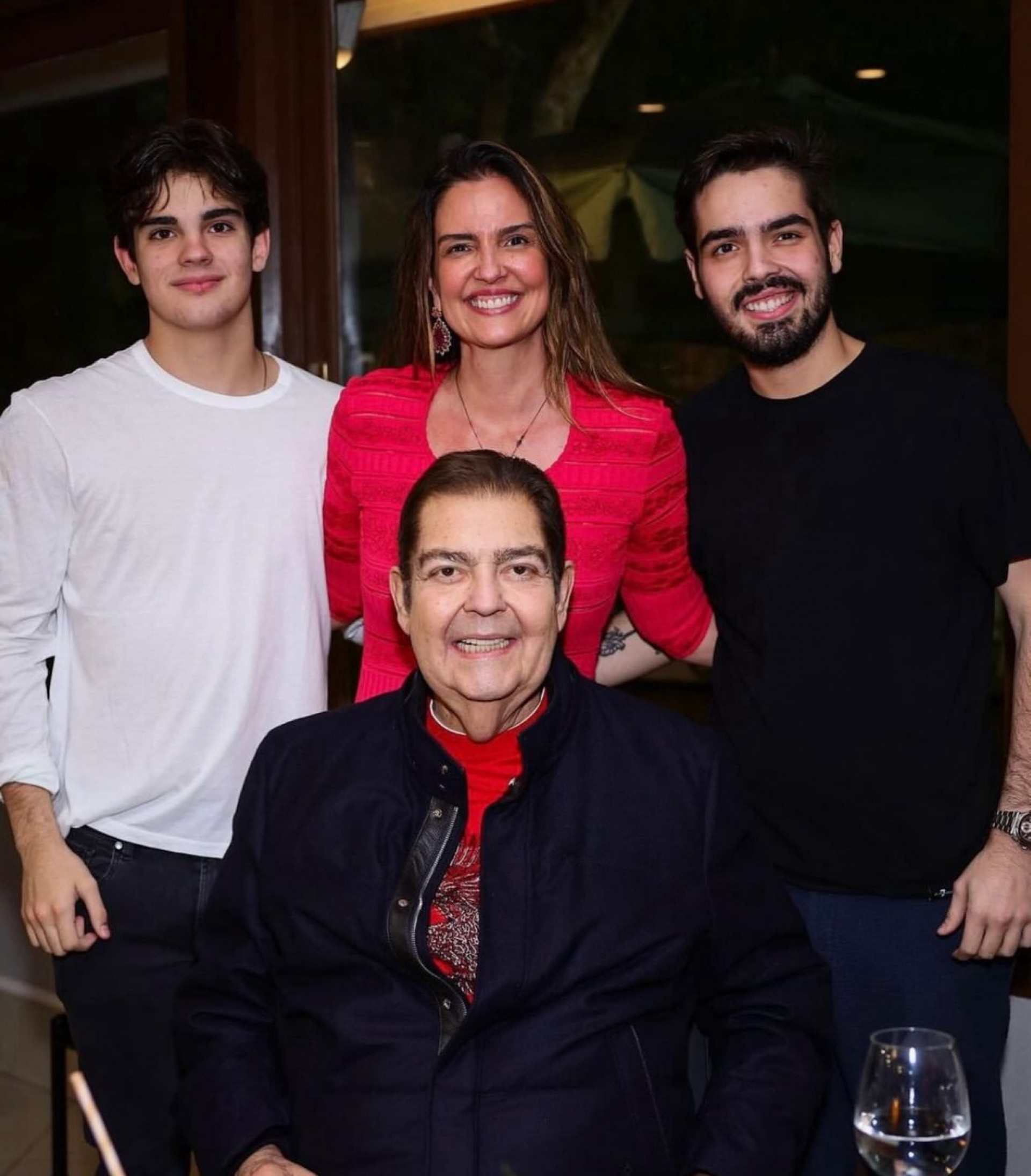 Faustão e família - Reprodução / Instagram