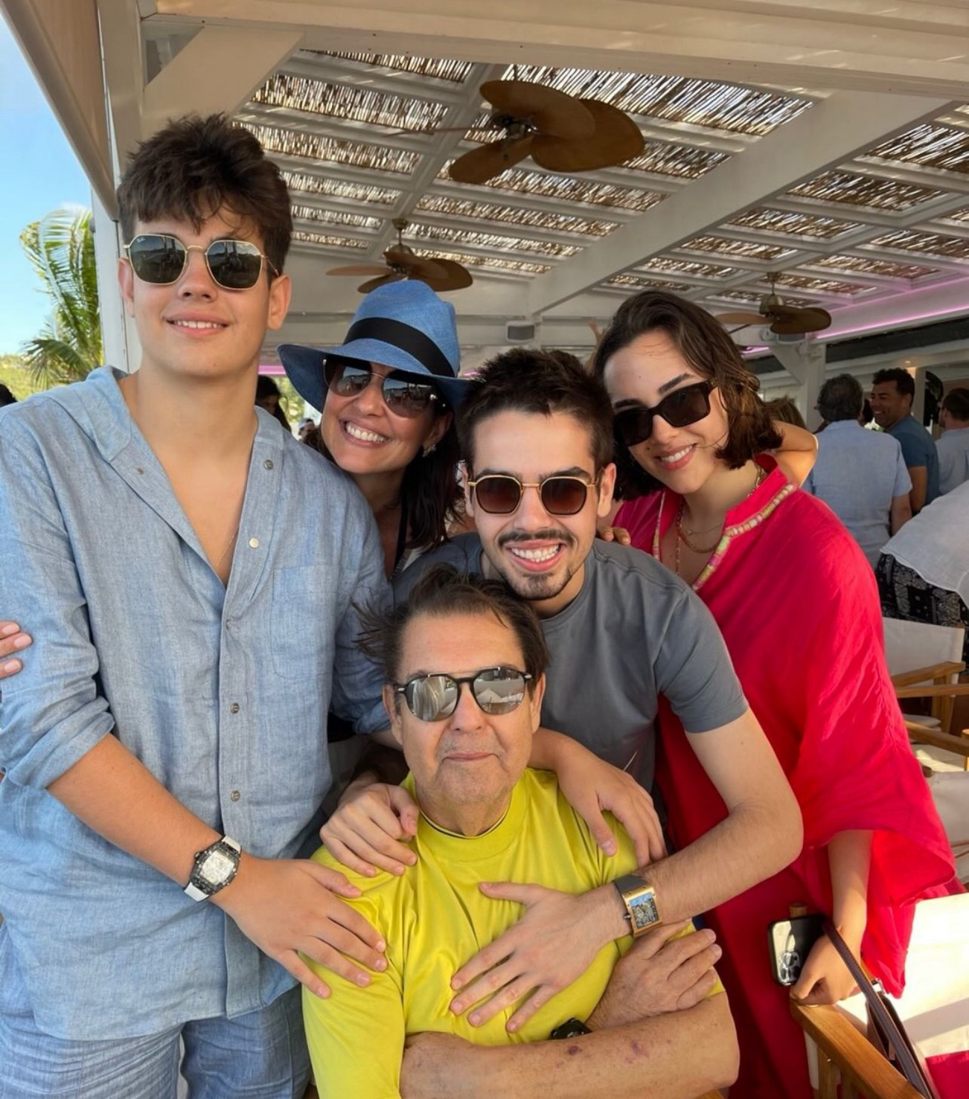 Faustão e família - Reprodução / Instagram