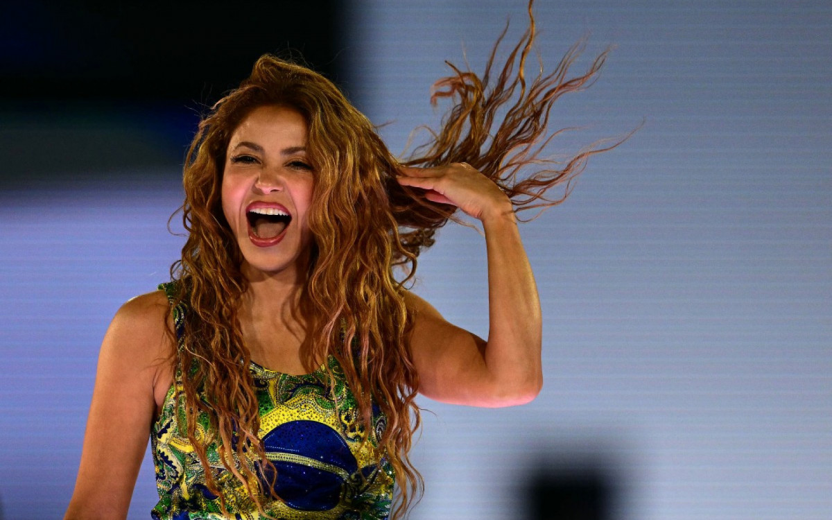 Shakira realiza megashow na Praia de Copacabana
