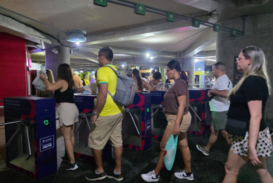 MetrôRio registra mais de 165 mil embarques para show de Shakira em Copacabana
