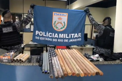 PM impede confronto entre torcedores em Ramos e prende cinco suspeitos