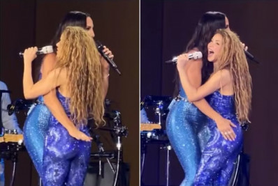 Ivete Sangalo publica reação de Shakira após cumprimento inusitado no Rio; veja