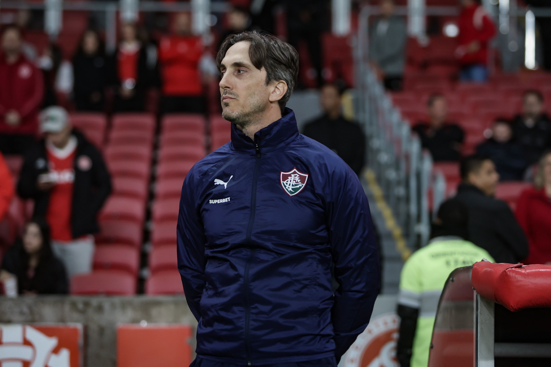 Zubeldía vive um período de oscilação e está pressionado no Fluminense - Marcelo Gonçalves/Fluminense FC