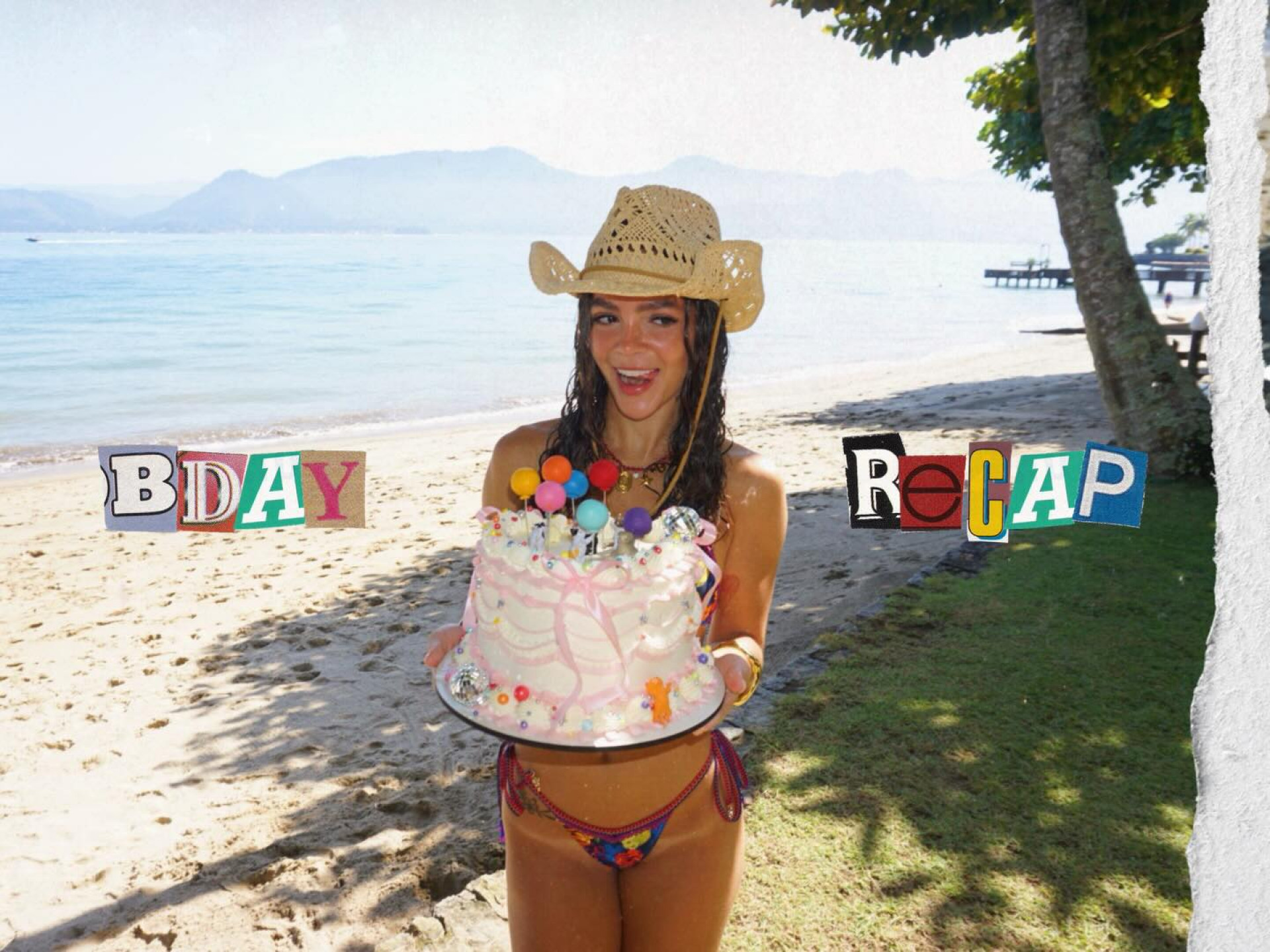 Mel Maia comemora 22 anos com festa na praia e compartilha fotos da celebração - Reprodução Instagram