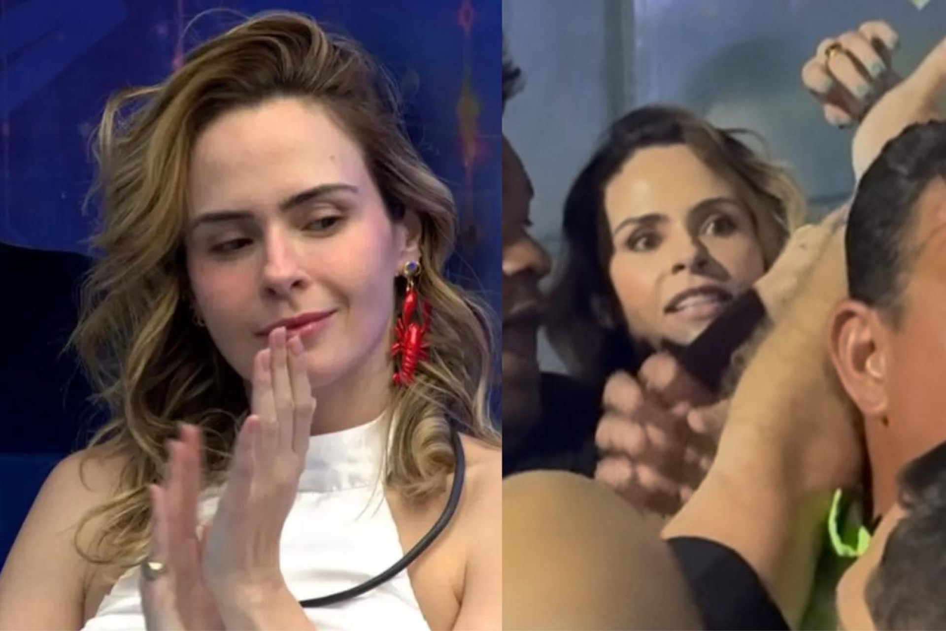 Ana Paula Renault tenta colocar grupo sem pulseira em show de Shakira e confusão quase vira pancadaria