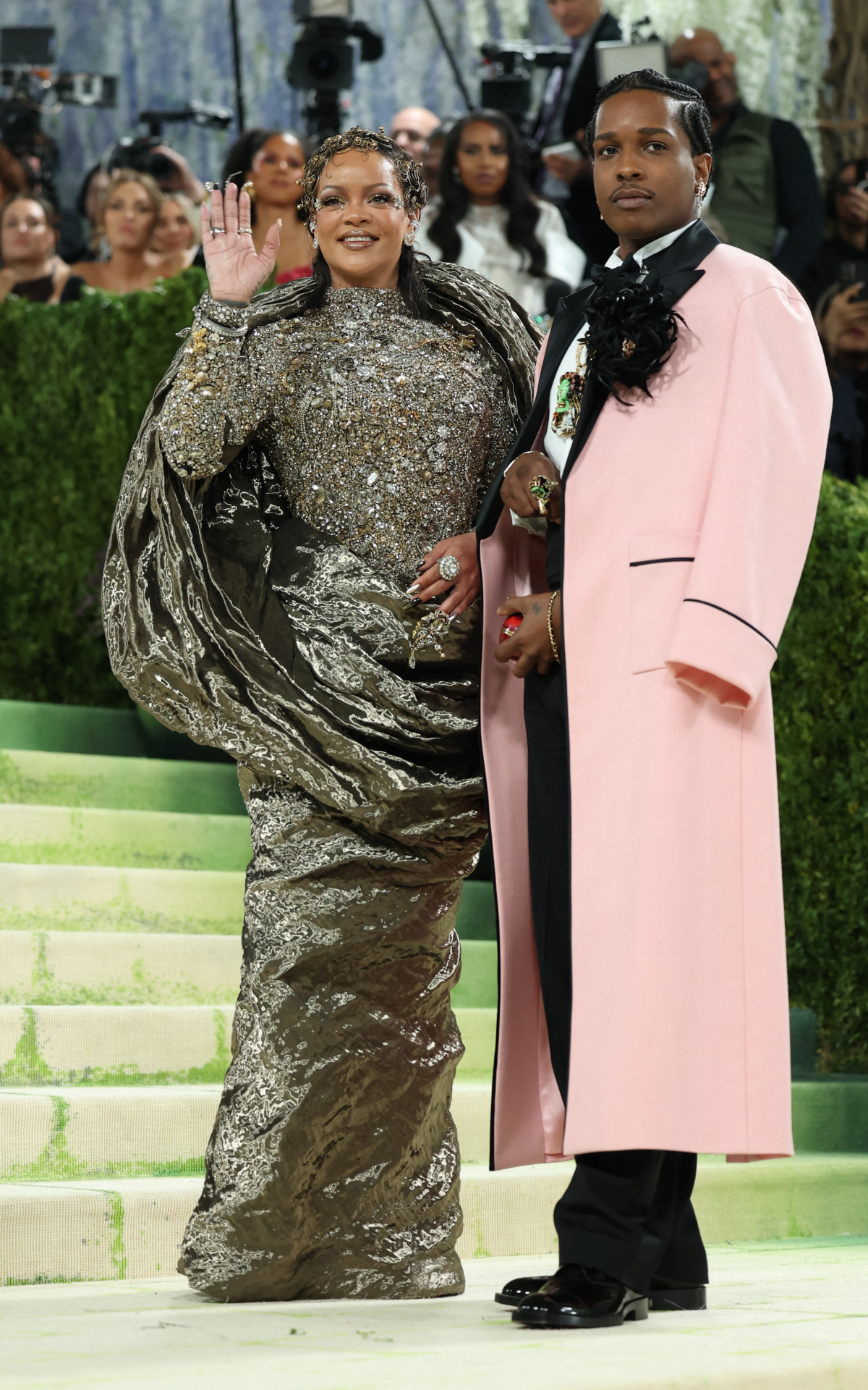 Rihanna e o rapper A$AP Rocky