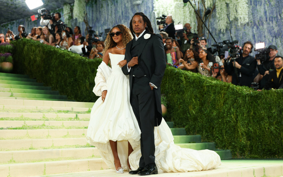 Blue Ivy e Jay-Z,
