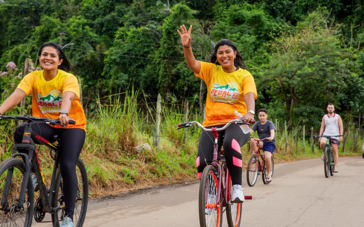 'Pedal no Para&iacute;so', em Caxias, bate recorde de participa&ccedil;&atilde;o - Divulga&ccedil;&atilde;o