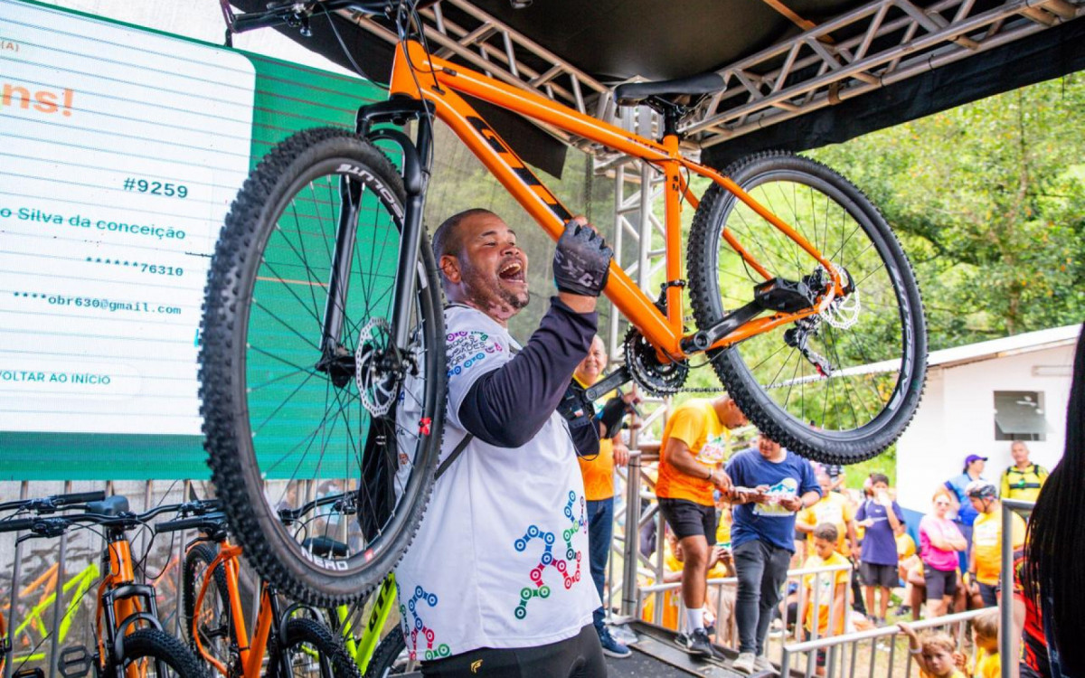 'Pedal no Para&iacute;so', em Caxias, bate recorde de participa&ccedil;&atilde;o - Divulga&ccedil;&atilde;o