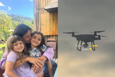 Yanna Lavigne denuncia invasão de privacidade com drone durante momento com as filhas no Rio