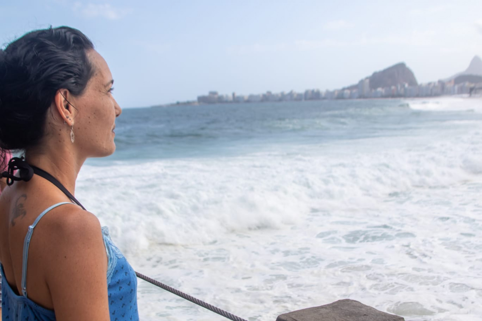 Renata Lacerda mora no Rio e diz gostar muito da natureza - &Eacute;rica Martin / Ag&ecirc;ncia O Dia 