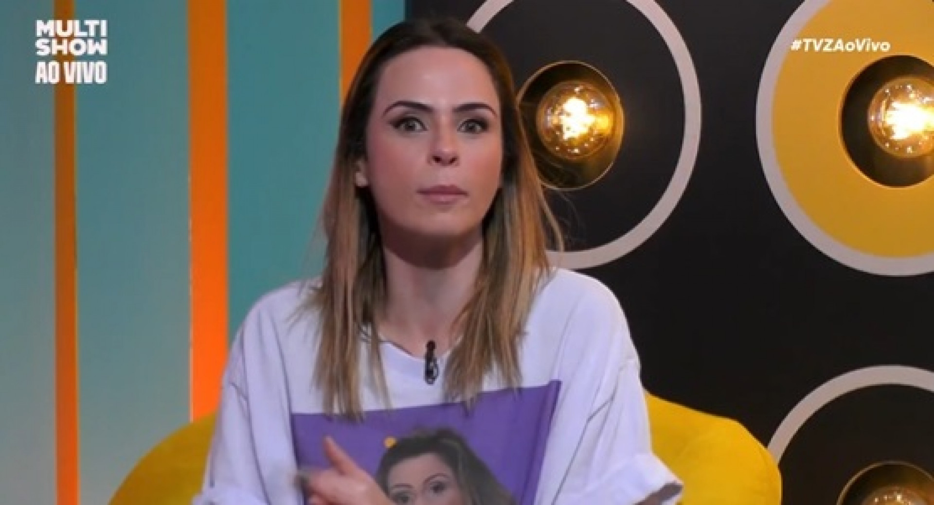 Ana Paula abriu o jogo sobre amizade com Milena no TVZ - Reprodução de Vídeo