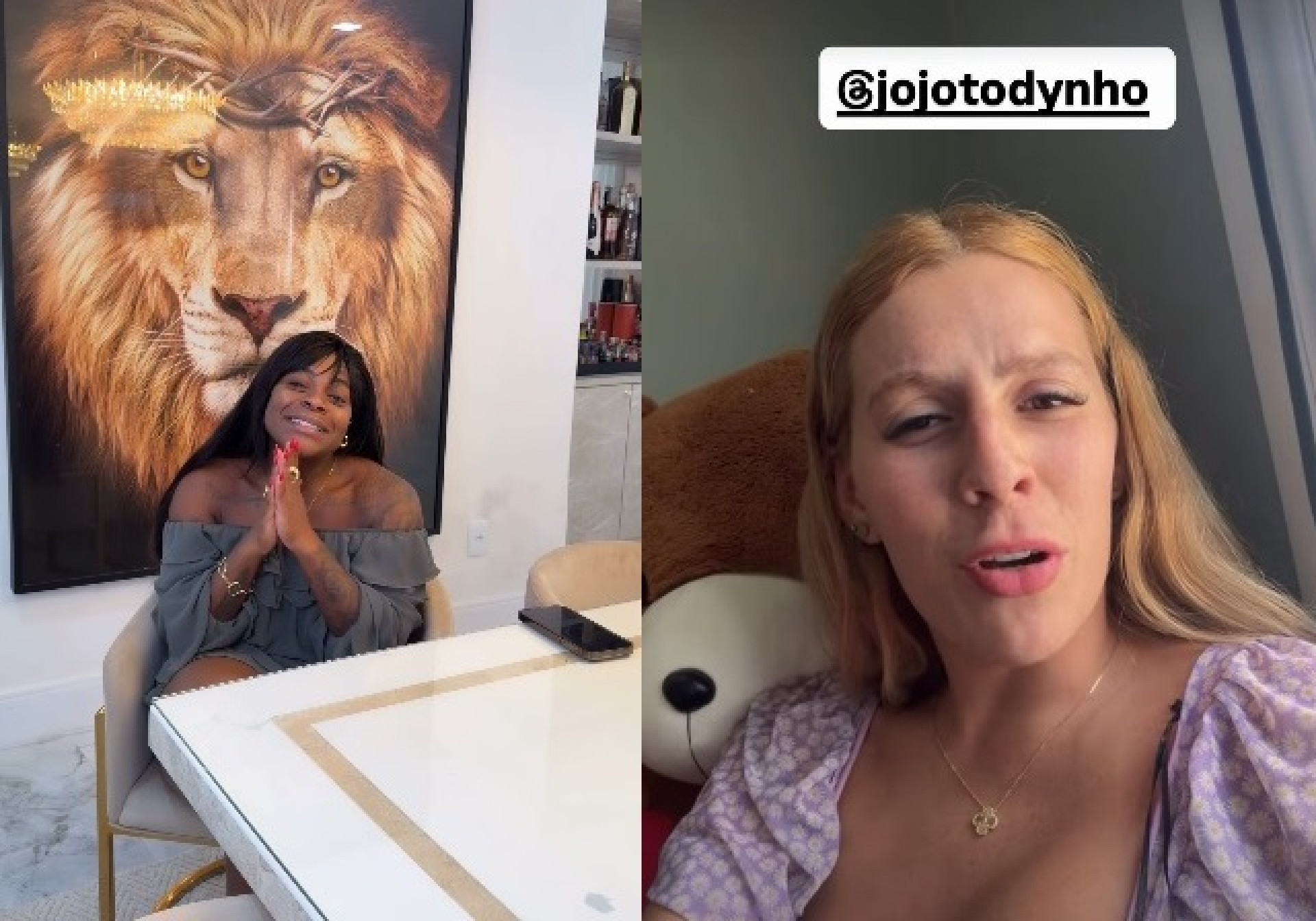 Malévola se revoltou após Jojo Todynho cancelar 'acerto de contas' - Reprodução/Instagram