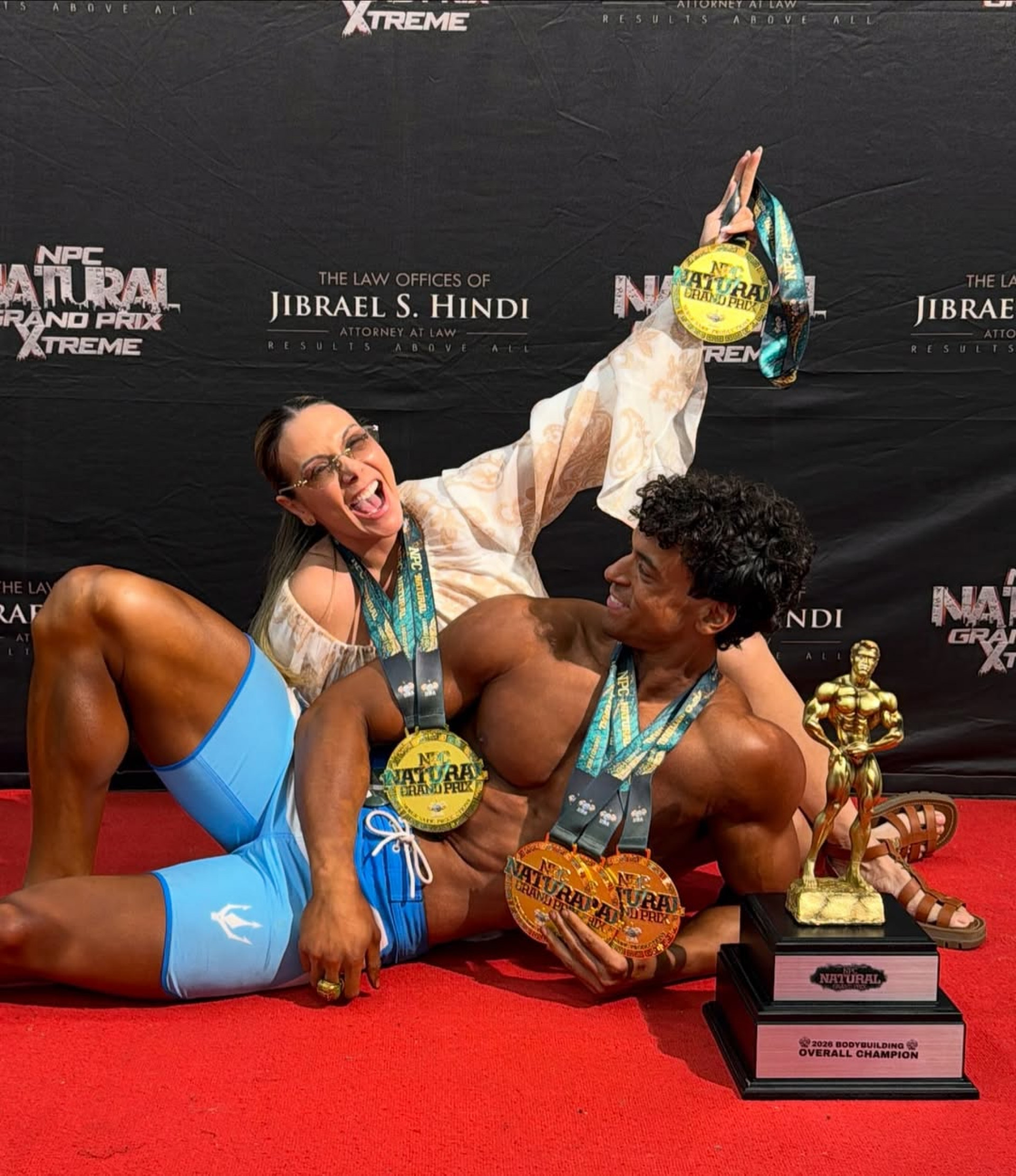  Carla Perez se derrete após Victor Alexandre vencer campeonato de fisiculturismo - Reprodução / Instagram