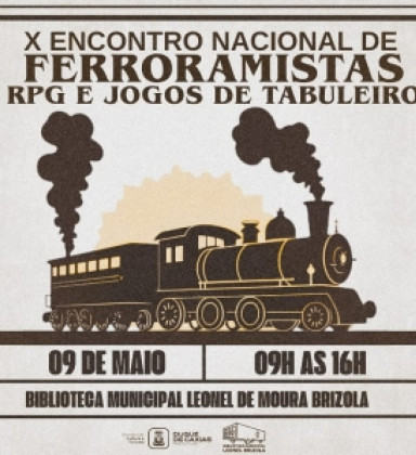 Duque de Caxias recebe encontro de colecionadores de ferrorama