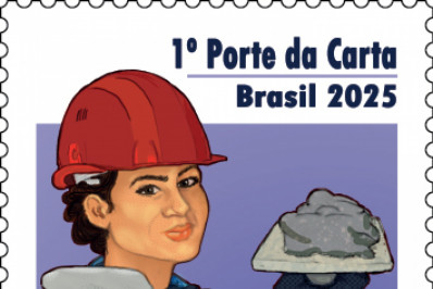 Mulheres pedreiras ganham selo especial dos Correios