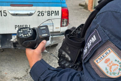 PM apreende câmera de segurança utilizada no Meio da Serra para monitorar policiais
