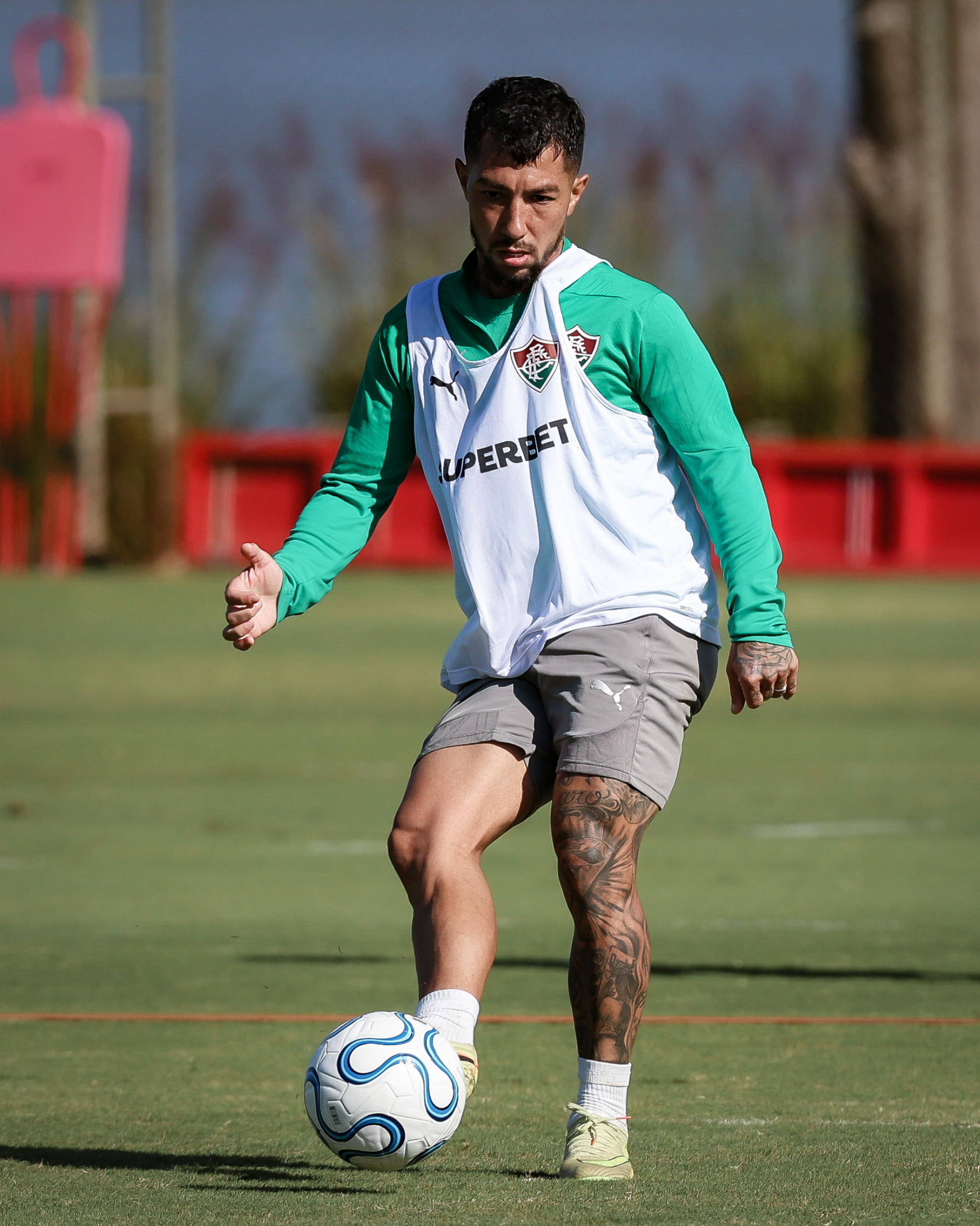 Lucho Acosta deverá atuar por cerca de 30 minutos em jogo do Fluminense na Libertadores