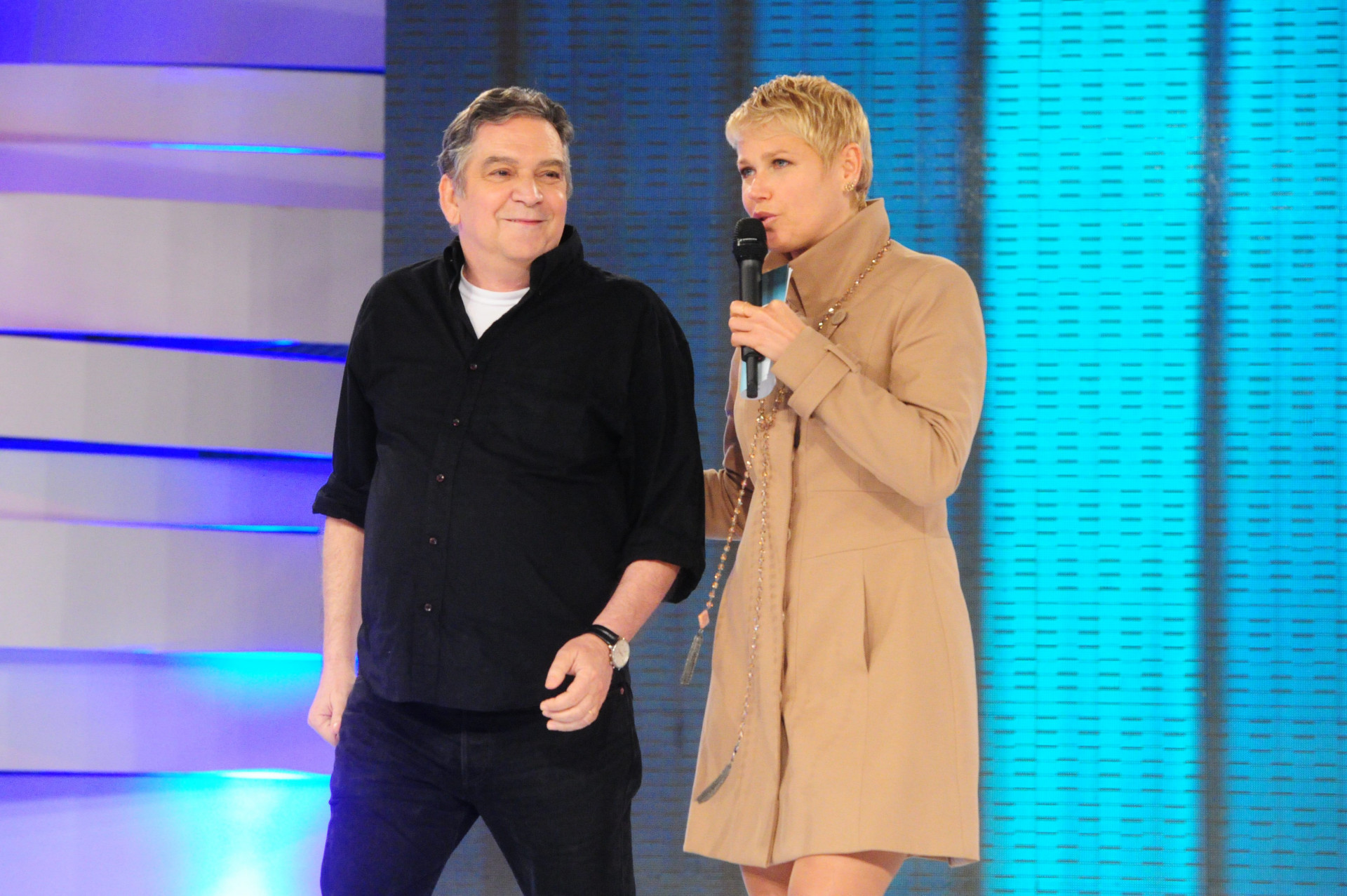 Guto Graça Mello produziu o primeiro disco da carreira de Xuxa Meneghel - TV GLOBO / João Miguel Júnior                   